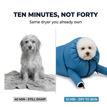 DryHug Hand Free Dog Drying Bag